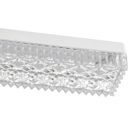 Светильник поворотный "Грани" LED 20Вт 6000К белый 30х4,5х13,5см BayerLux