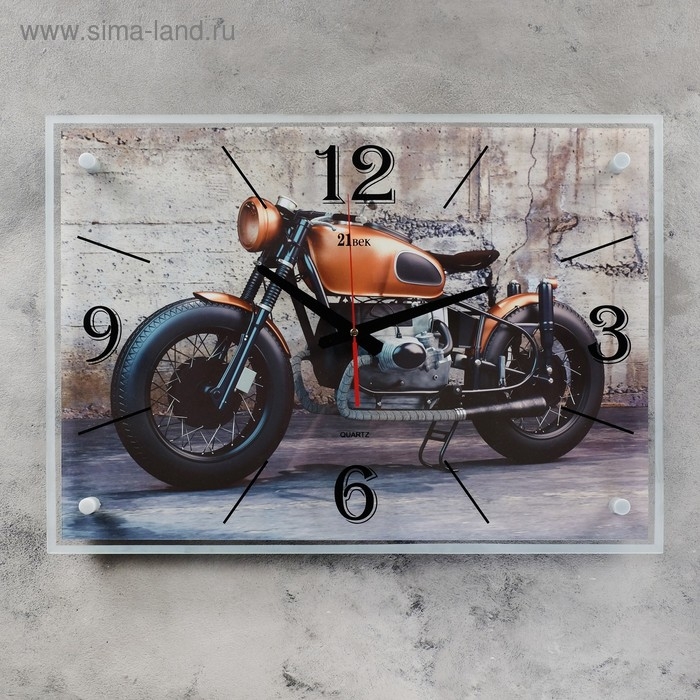 Часы настенные Часы настенные "Байк", бесшумные, 40 х 56 см