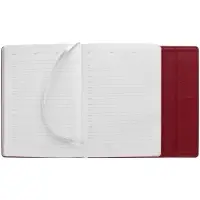 Ежедневник Flap на заказ, недатированный, красный