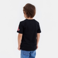 Футболка детская &laquo;Человек-Паук&raquo; рост 122-128, чёрный