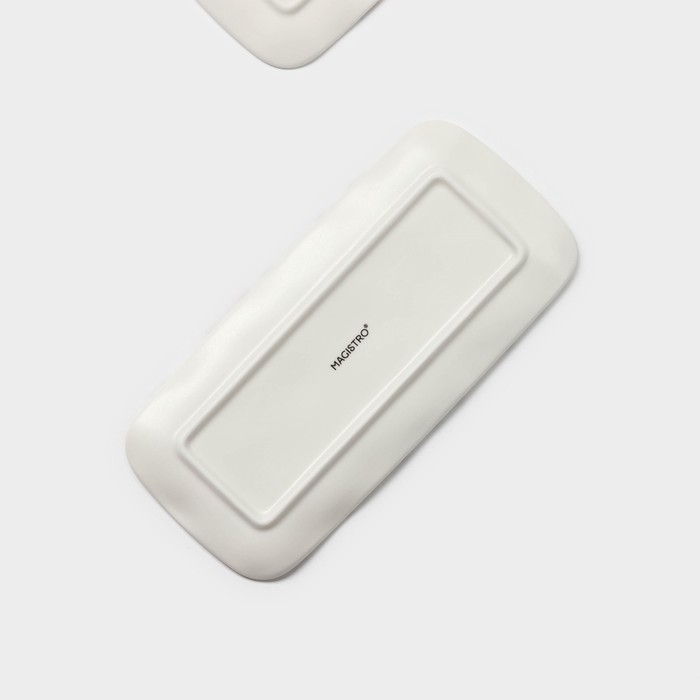 Набор блюд фарфоровых сервировочных Magistro Terazzo, 22×10,4 см Набор блюд фарфоровых сервировочных Magistro Terazzo, 22×10,4 см