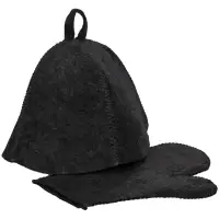 Набор для бани Heat Off, ver.2, черный