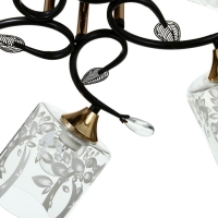 Люстра Светогор 5681 5хЕ27 черный /золото