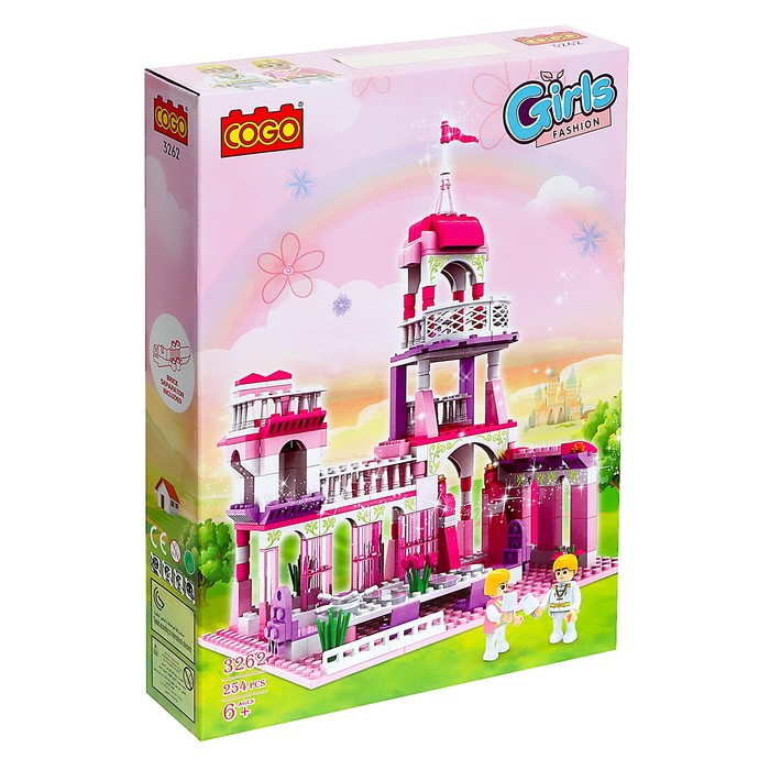 Конструктор &laquo;Девчонки: королевская беседка&raquo;, 254 детали