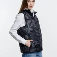 Жилет с подогревом Thermalli Valmorel, серый камуфляж, размер XXL