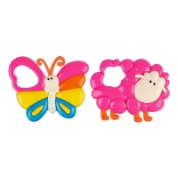Набор погремушек &laquo;Барашек и Бабочка&raquo;, 2 шт, Крошка