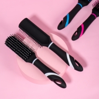 Расчёска массажная, 4 × 23 см, цвет МИКС Расчёска массажная, 4 × 23 см, цвет МИКС