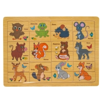 Пазл &laquo;Лесные зверюшки&raquo;, 24 элемента