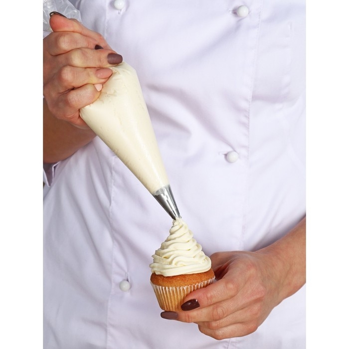 Набор кондитерских одноразовых мешков, 25 шт, 25 см, цвет прозрачный Набор кондитерских одноразовых мешков, 25 шт, 25 см, цвет прозрачный