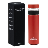 Термос-заварник, 500 мл, Basic "Мастер К", сохраняет тепло 6 ч, термометр Термос-заварник, 500 мл, Basic "Мастер К", сохраняет тепло 6 ч, термометр