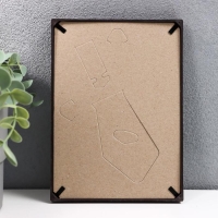 Фоторамка пластик L-5 10х15 см, венге