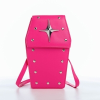 Сумка молодёжная на магните, цвет розовый Сумка молодёжная на магните, цвет розовый