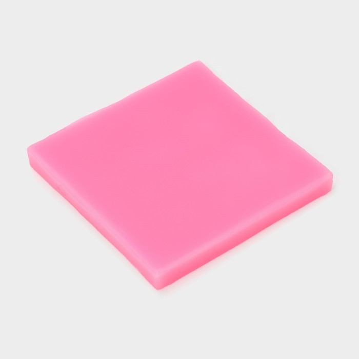 Молд новогодний &laquo;Новогодние элементы&raquo;, силикон, 7,5&times;7,5 см, цвет розовый