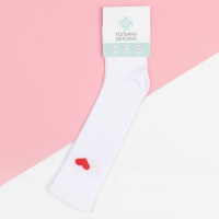 Гольфы детские KAFTAN &laquo;Сердечко&raquo;, 16-18 см, цвет белый