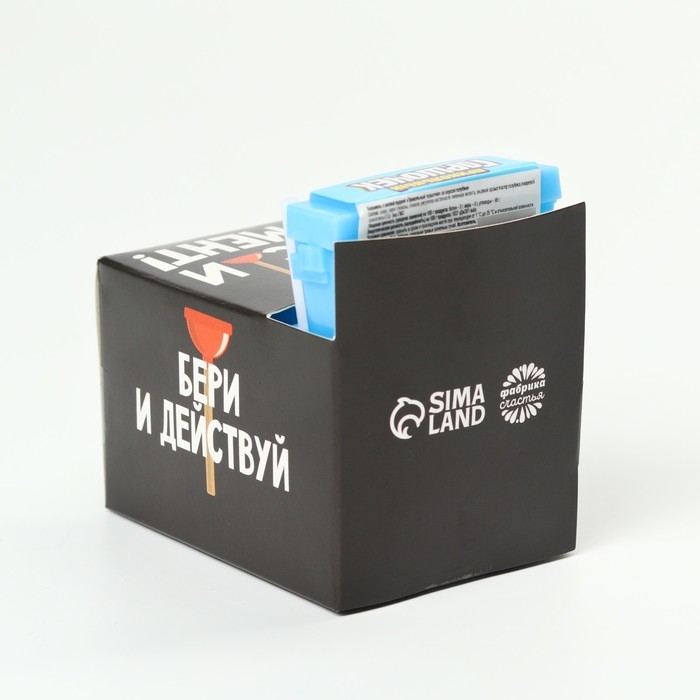 Леденцы с пудрой &laquo;Бери и действуй&raquo; унитаз, 15 г.