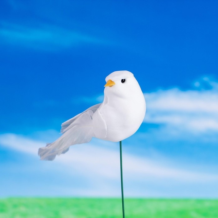 Штекер Штекер "Птичка голубь" 3х5см/15см, набор 4шт