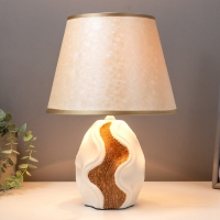 Лампа настольная 7515127TL/1 E14 40Вт белый-кремовый 25х25х35 см RISALUX
