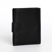 Портмоне мужское на магните, цвет чёрный Портмоне мужское на магните, цвет чёрный