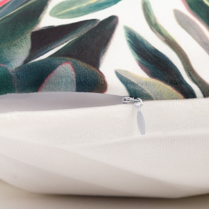 Наволочка декоративная Этель &laquo;Протея&raquo; 40х40 см, велюр, 100% п/э