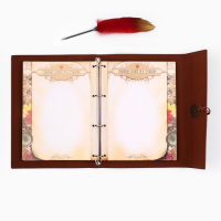 Родословная книга &laquo;Наш род&raquo;, с пером, 56 листов, бордо, 35 х 25 см