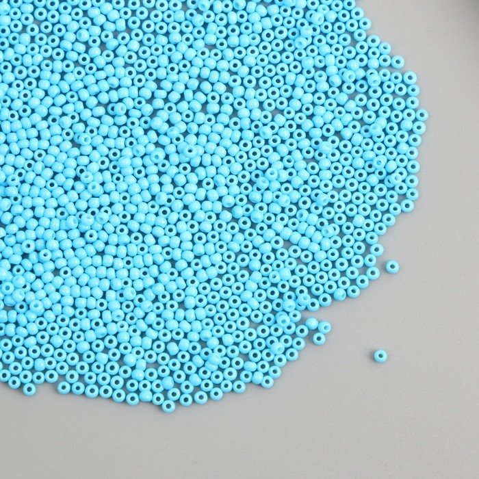 Бисер стекло 12/0 "Небесный" ровный №670 450 гр