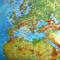 Глобус физико-политический "Глобен", интерактивный, диаметр 250 мм, рельефный, с подсветкой, с очками Глобус физико-политический "Глобен", интерактивный, диаметр 250 мм, рельефный, с подсветкой, с очками