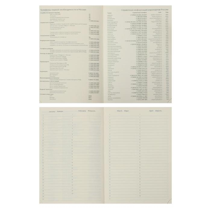 Ежедневник недатированный А5, 160 листов, deVENTE. Norwich, обложка искусственная кожа, 2 ляссе, тонированный блок 70 г/м2, синий Ежедневник недатированный А5, 160 листов, deVENTE. Norwich, обложка искусственная кожа, 2 ляссе, тонированный блок 70 г/м2, синий