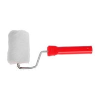 Валик ЛОМ, натуральный мех, 100 мм, рукоятка d=6 мм, D=50 мм, ворс 12 мм Валик ЛОМ, натуральный мех, 100 мм, рукоятка d=6 мм, D=50 мм, ворс 12 мм