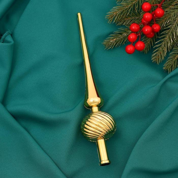 Наконечник Наконечник "Классика полосы" 25 см, золото