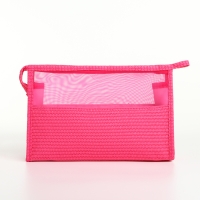 Косметичка на молнии, цвет малиновый Косметичка на молнии, цвет малиновый