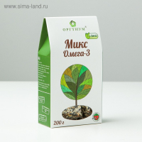 Микс Омега-3: семена чиа, семена конопли, семена тёмного и светлого льна, семена тёмного и светлого кунжута, 200 г Микс Омега-3: семена чиа, семена конопли, семена тёмного и светлого льна, семена тёмного и светлого кунжута, 200 г