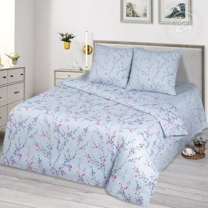 Постельное бельё 2сп &laquo;Гейша&raquo; 175х215см, 200х215см, 70х70см 2шт