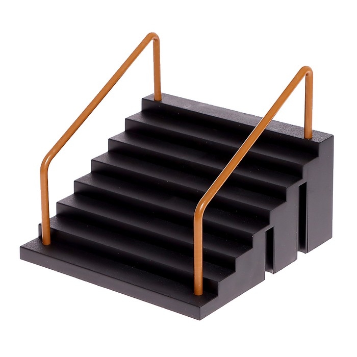 Набор скейт-парк &laquo;Прыжок на перила&raquo;, фингерборд, лесенки с перилами