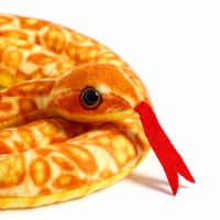 Мягкая игрушка «Змея», 108 см, цвет оранжевый, жёлтый Мягкая игрушка «Змея», 108 см, цвет оранжевый, жёлтый