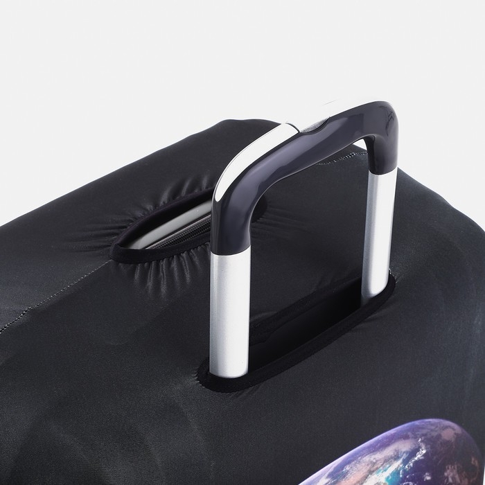 Чехол на чемодан S, цвет чёрный Чехол на чемодан S, цвет чёрный