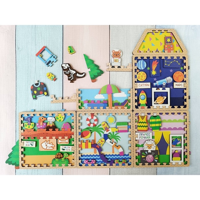 Головоломка «Звериные истории: весёлые выходные» Головоломка «Звериные истории: весёлые выходные»