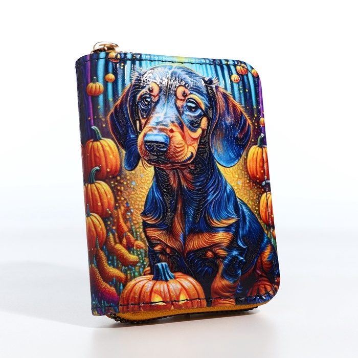 Кошелёк на молнии, цвет синий Кошелёк на молнии, цвет синий