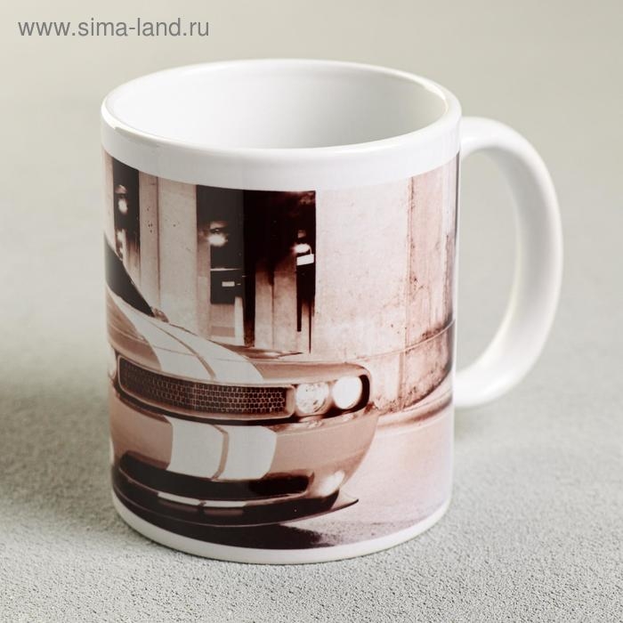 Кружка сублимация Кружка сублимация "Андрей" автомобиль, 320 мл, с нанесением