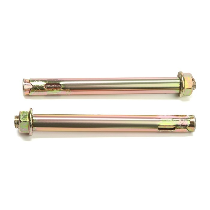 Анкерный болт ЛОМ, с гайкой, оцинкованный, 20х200 мм, 14 шт Анкерный болт ЛОМ, с гайкой, оцинкованный, 20х200 мм, 14 шт