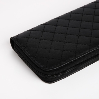 Кошелёк женский на молнии, цвет чёрный Кошелёк женский на молнии, цвет чёрный