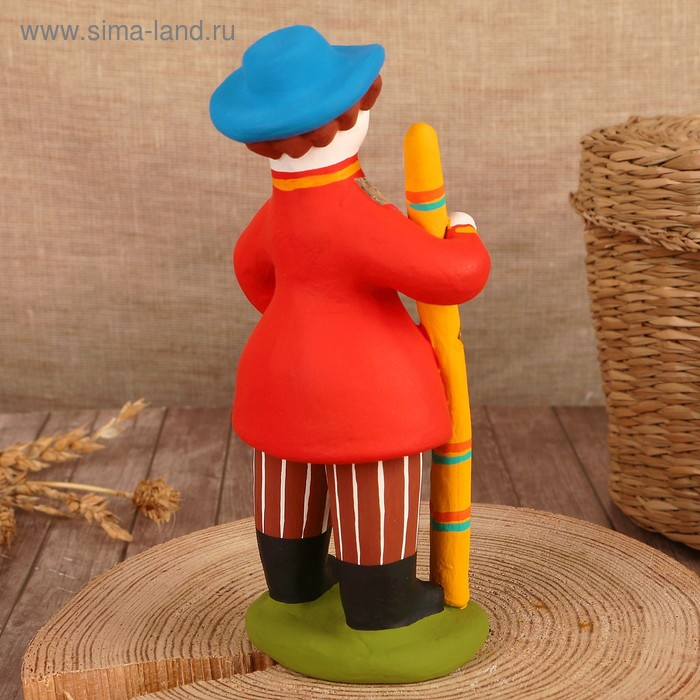 Дымковская игрушка Дымковская игрушка "Рыбак с удочкой"