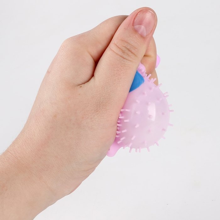 Мяч детский резиновый ёжка световой «Совушка», цвета МИКС , в шоубоксе Мяч детский резиновый ёжка световой «Совушка», цвета МИКС , в шоубоксе