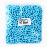 Набор текстильных деталей для декора. Помпоны для творчества «Голубые», 55 гр Набор текстильных деталей для декора. Помпоны для творчества «Голубые», 55 гр