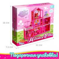 Дом для кукол «Коттедж» с куклами и аксессуарами Дом для кукол «Коттедж» с куклами и аксессуарами