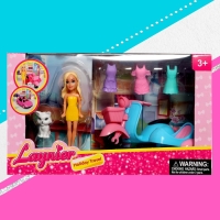 Кукла малышка &laquo;Модница&raquo;, с набором аксессуаров, МИКС