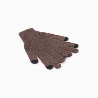 Перчатки сенсорные, цвет коричневый, р-р 18 Перчатки сенсорные, цвет коричневый, р-р 18