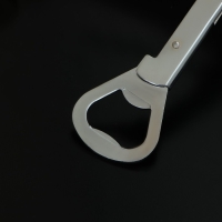 Штопор - открывашка Доляна «Универсальная», 14 см, цвет серебристый Штопор - открывашка Доляна «Универсальная», 14 см, цвет серебристый