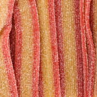 Кислый мармелад - ремешки "DAMLA", банан, клубника, 300 г Кислый мармелад - ремешки "DAMLA", банан, клубника, 300 г