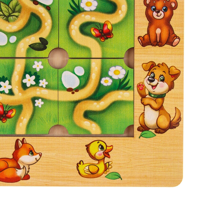 Головоломка «Составь дорожку», мамы и детёныши Головоломка «Составь дорожку», мамы и детёныши
