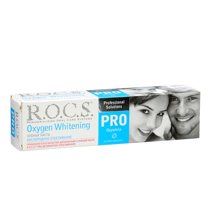Зубная паста R.O.C.S. PRO Зубная паста R.O.C.S. PRO "Кислородное отбеливание", 60 г